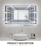 Defogger Waterproof PET Material Anti Fog Film For Bathroom Mirror 10-20
