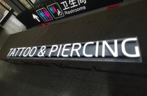Wholesale Buildings / Shops Illuminated Acrylic Letters Signs IP65 from china suppliers