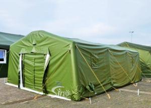 Wholesale Mobile Emergency Isolation Rescue Army Green Inflatable Military Tent For Outdoor Equipment from china suppliers
