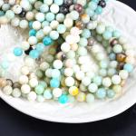 Amazonite Round Bead Natural Crystal Gemstone Different Bead Size Loose Bead
