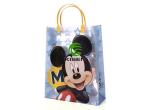 Clear Handled Gift PE Plastic Bag For Shopping Gravure Printing Custom Size