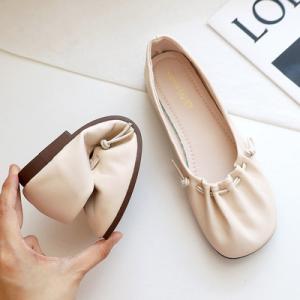 China OEM Flat Ballet Shoes , Ladies Ballerina Shoes For Casual Occasion on sale