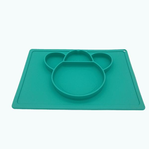 Children Silicone Placemat Baby Feeding Mat Plate Fancy Food Grade Baby Mat Baby