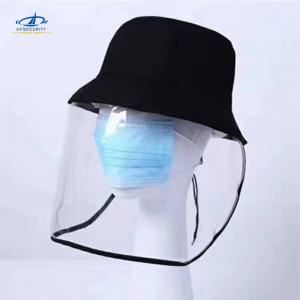 Wholesale 2020 Epidemic Custom Adult Kid Removable Virus Face Mask Sun Bucket Hat Anti Virus Protection Hat from china suppliers