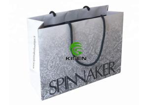 Wholesale Rope Handle Retail Paper Shopping Bags With Logo Eco Friendly Reusable from china suppliers