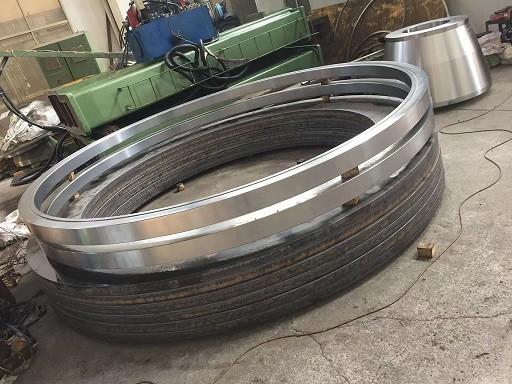1.4462 F53 S32750 Forging Parts Stainless Steel Tank Flanges For Pulping