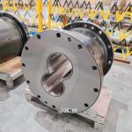 Modle 223 Twin Screw Extruder Machine Components Barrels For Petrochemical