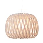 Die Cut Striped Polypropylene LampShade 3 Way Gimbal Non Elec