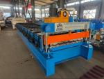 7 rib trapezoidal roofing sheet roll forming machine metal roof machine metal