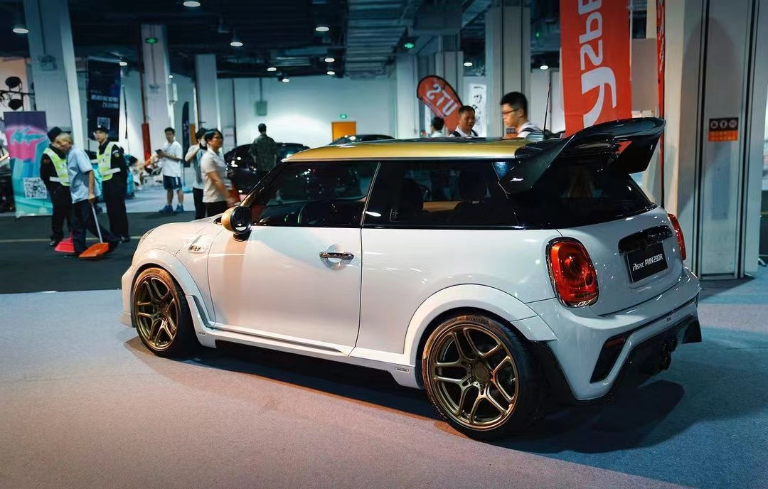For BMW MINI Carbon Fiber Body Kit MINI Upgrades ASP Style Front and Rear Bumper Side Skirt Spoiler Wide-body Kit