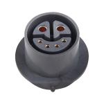 15A 20A 25A Ebike Waterproof Power Cable 2+4 Connector For Motorcycle IP67
