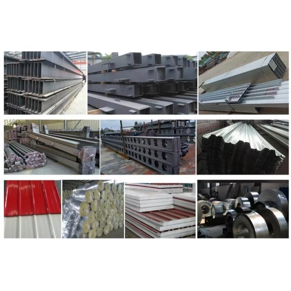 Container Load Customized Steel Structure Frame Prefab Building Q235 Q345