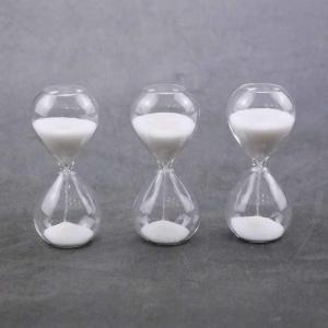 Wholesale White Mini Hourglass Sand Timer 1 Minutes Shower Timer Hourglass from china suppliers