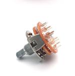 DC500V 2 Pole 6 Position Rotary Switch 100ohm Cts 5 Way