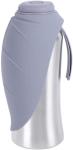 Stainless Travel Pets Dog Hot Water Bottle With Silicone Flip Up Bowl 42oz /