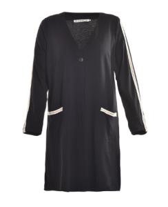 Wholesale 2020 Ladies' Long Knitted Plus Size Dress With Pockets And Buttons from china suppliers