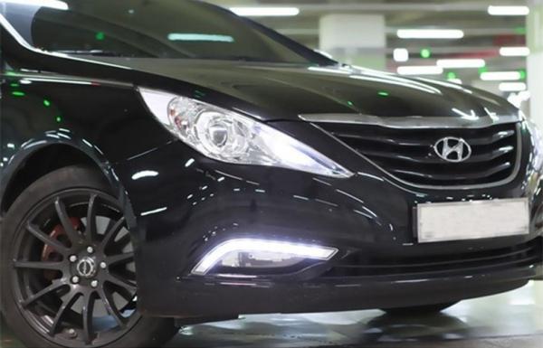 Hyundai Sonata8 2011 2012 High Bright LED Daytime Running Lights / Auto Running