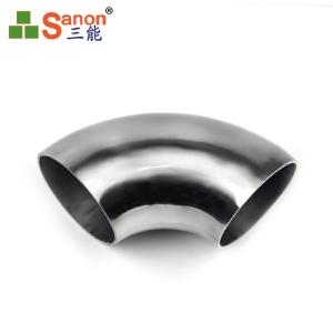 Wholesale 45 Degree Stainless Steel Weld Elbows 1.5mm Mirror Polished Sand Blasting from china suppliers