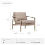 Waterproof Polyester Fabric Outdoor Sofa Set Teak Wood Outdoor Couch