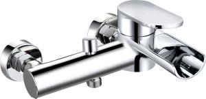 Wholesale Contemporary Style Single Handle Wall Mounted Shower Mixer T8417A from china suppliers