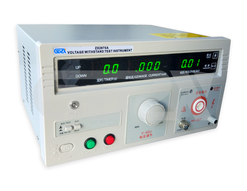 20kV Hv High Voltage Test Equipment Hipot Tester Pressure Resistant Tester