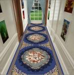 Super Geometric Style Large Commercial Floor Mat For Flower Entrance Corridor