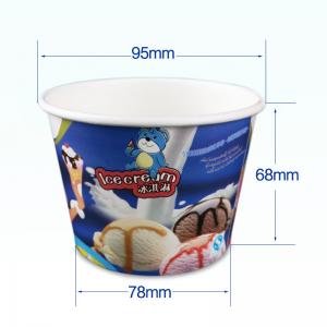 Wholesale yogurt or ice cream paper cup 300 ml with lids supplier from china suppliers