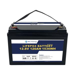 Wholesale Rechargeable Lifepo Battery 12v 120ah 1536 Wh Light Weight For RV Motorhome Camper from china suppliers