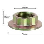 Wheel Hub Bearing Nut M24x1.5mm 33406799223 33411132565 1132565 33411132565