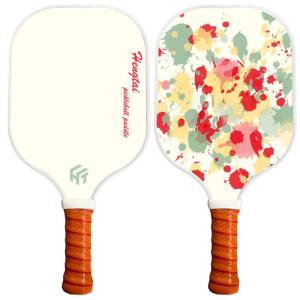 Wholesale 2024 Custom Outdoor Game Pickleball Racquet T300 Fiberglass and PP Honeycomb Core from china suppliers