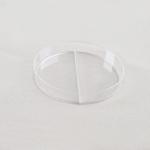 Lab Plastic Sterile 2 3 4 Compartments Plastic Petri Dish Disposable