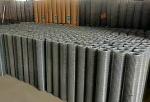 Black PVC Coated Welded Steel Wire Mesh Low Carbon 6mm