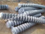Baseball Field Use PVC Coated Chain Link Fence , Hot Dipped Galvanized Chain