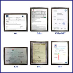 TGS Industrial Co.Ltd Certifications