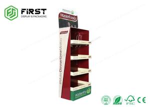 Wholesale Custom Made Printing Advertising Retail Cardboard Shelf Paper Floor Display Stand from china suppliers