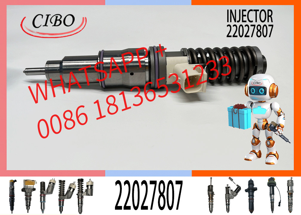 Original Diesel Common Rail Fuel Injector Assembly 33800-84700 22027808 22027807 BEBE4B03001