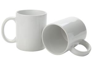Wholesale White Porcelain 350ml Coffee Water Mug Customized Packing from china suppliers