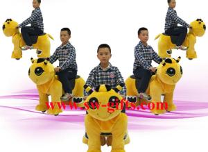 Wholesale China supplier electrical coin operated battery plush walking animal ride for mall with CE from china suppliers