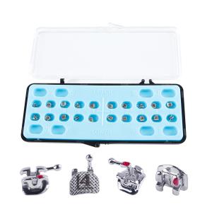 Buy cheap Roth MBT Edgewise Orthodontic Brackets With 0.022/0.018 Slot Size And Hook On345 from wholesalers