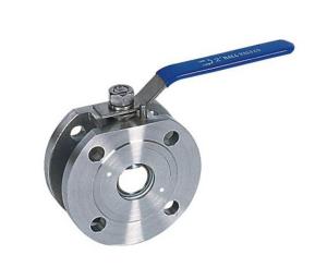 Wholesale Forging Wafer Ball Valve Large Diameter Steel Flanges High Flow Capacity from china suppliers