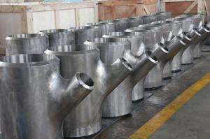 Wholesale ASTM A815 WP S32750 lateral tee from china suppliers