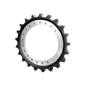 Wholesale Quantity Assured R130 Chain Drive Sprocket for Hyundai HRC52-58 Surface Hardness from china suppliers
