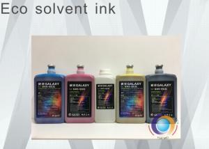 Wholesale Print head eco solvent ink 1000ml Galaxy inkjet dx4 dx5 dx7 for Mutoh Roland Mimaki Phaeton printer from china suppliers