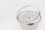 15cm Kitchenware and cookware grade stainless steel pot with lid round metal