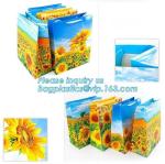 Foldable Gift Recycled Grocery Romotional Printed Gift Paper Bag Luxury Matte