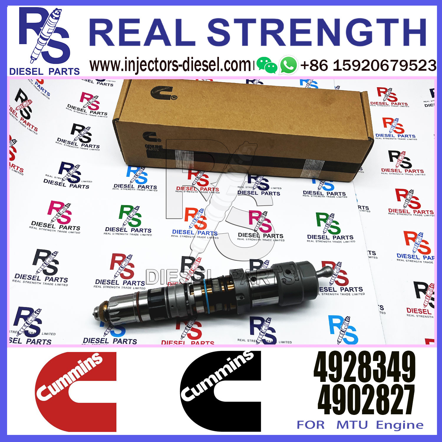 Fuel Injector Assembly 2867148 4964172 4964171 2867147 2882077 4928349
