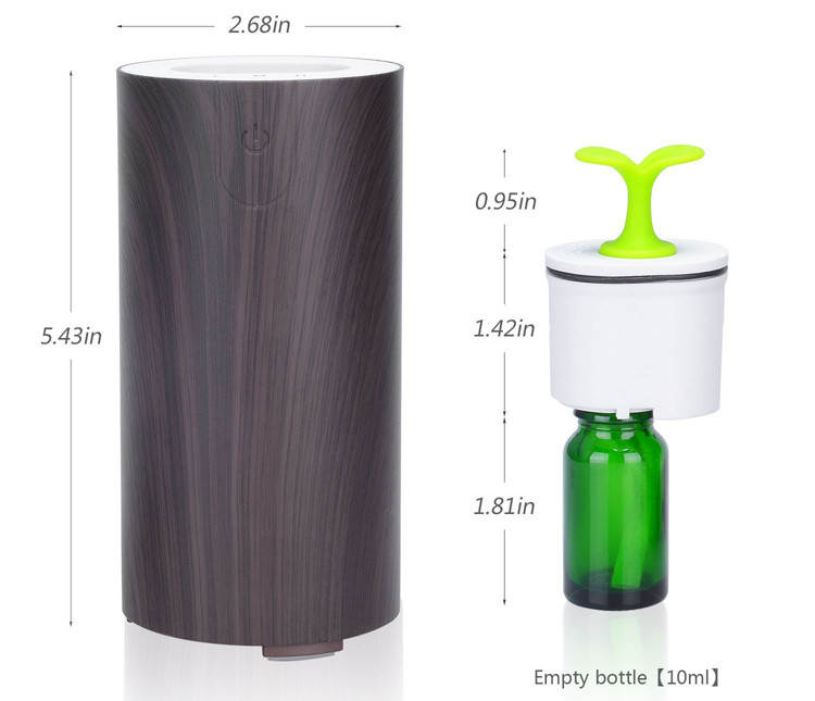 Wood Grain Aromatherapy Essential Oil Diffuser For Air Fresh