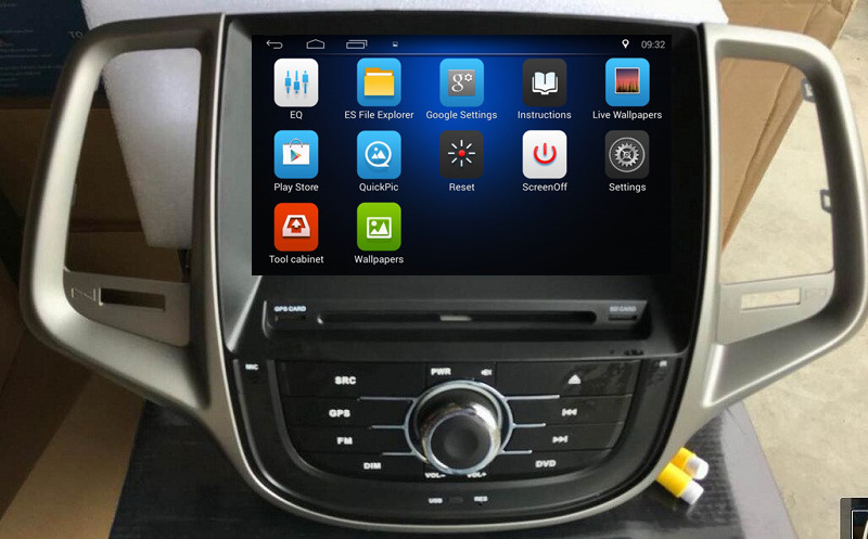 Ouchuangbo car radio gps navi 1080 video android 8.1 for Changan Eado with bluetooth SWC wifi AUX 2GB