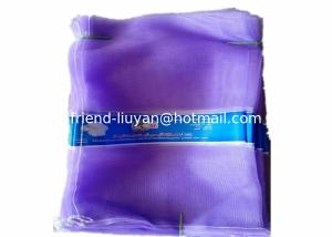 Wholesale Printed Label Woven Mesh Bags For Packing Garlic Ginger Sacks from china suppliers