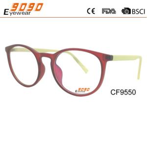 Wholesale Oval fashion CP injection eyeglass frame best design optical glasses eyewear,suitable for women from china suppliers